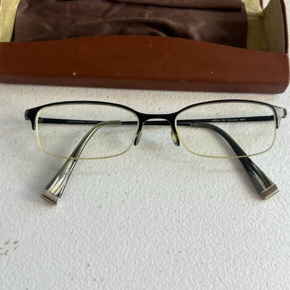OLIVER PEOPLES Eyeglass 51[]18-143 Advocate MBK Titanium 100 Frames JAPAN Vtg - Picture 3 of 12